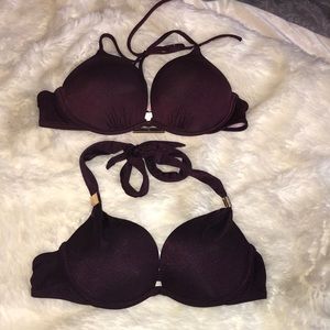 Victoria’s Secret - Purple/Eggplant Halter Tops